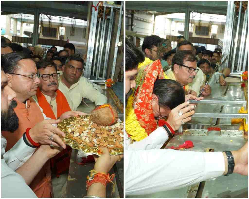 बिग ब्रेकिंग:- मुख्यमंत्री धामी ने बाबा खाटू श्याम मंदिर पहुंचकर विधिवत दर्शन एवं पूजन किया।