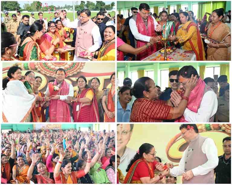 बिग ब्रेकिंग:- रक्षाबंधन पर चकरपुर में बहनों ने मुख्यमंत्री धामी को बांधी राखी, मुख्यमंत्री ने महिला सशक्तिकरण की दिशा में दीं कई सौगातें